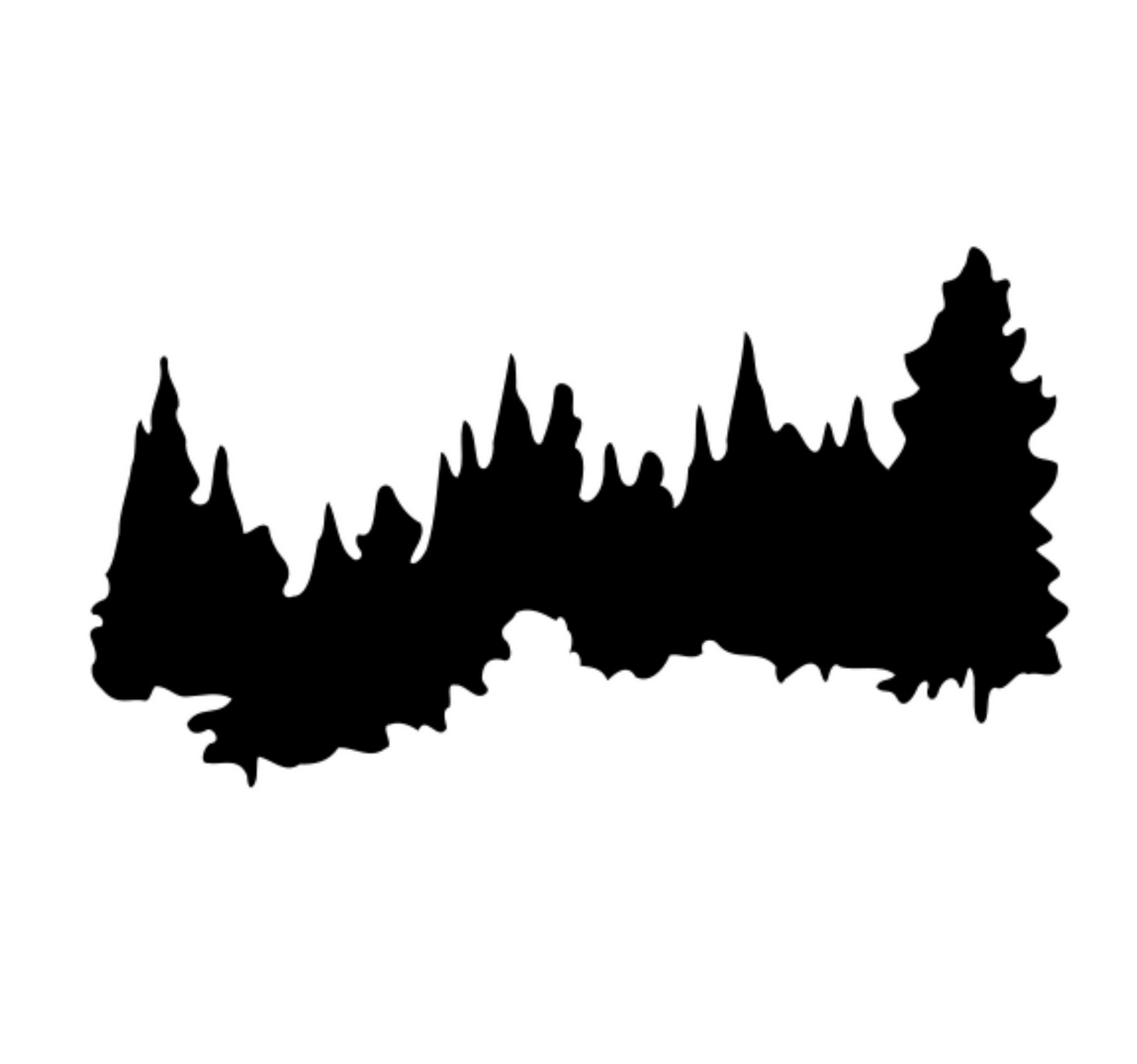 Forest Silhouette - Clipart library