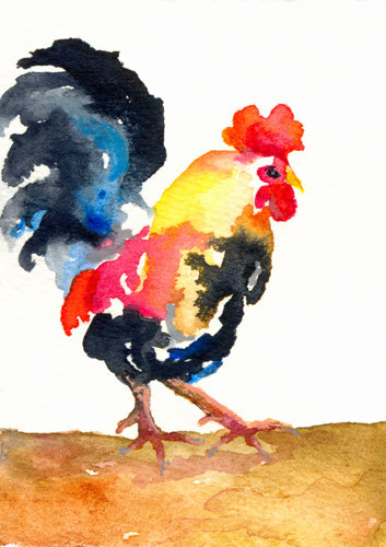 Popular items for animal watercolor 