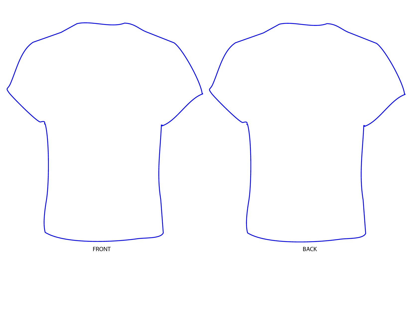 Free Printable Tshirt Template, Download Free Printable Tshirt