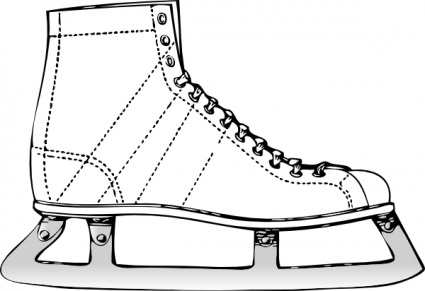 Ice Skate clip art - Download free Other vectors
