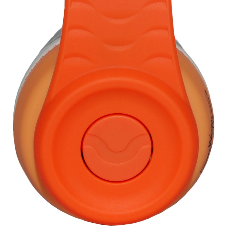On Ear Wang Headphones - Orange | Fanny Wang Headphone Company