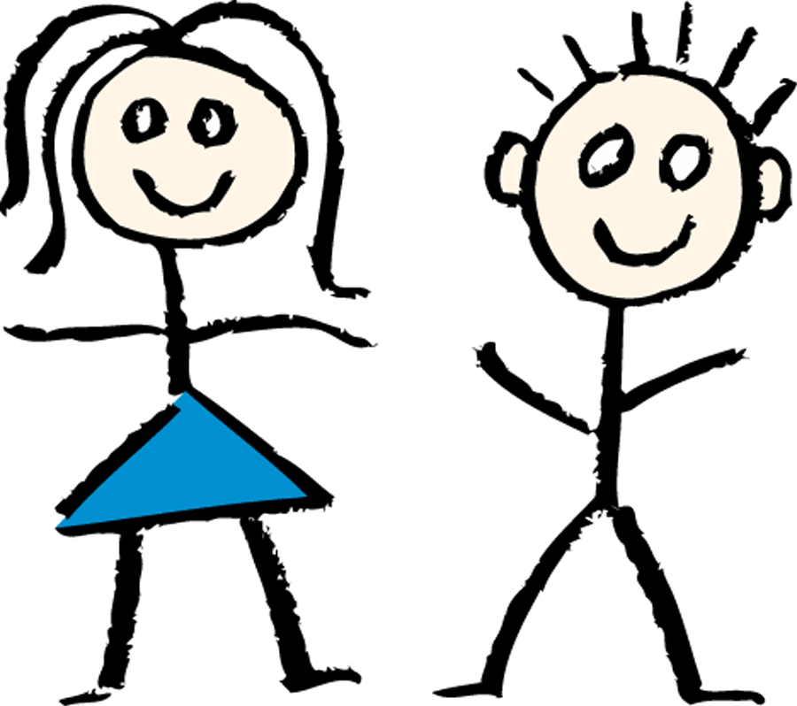 clip art free boy and girl - photo #38