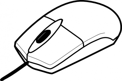 Computer Mouse Clip Art Black And White | Clipart library - Free 