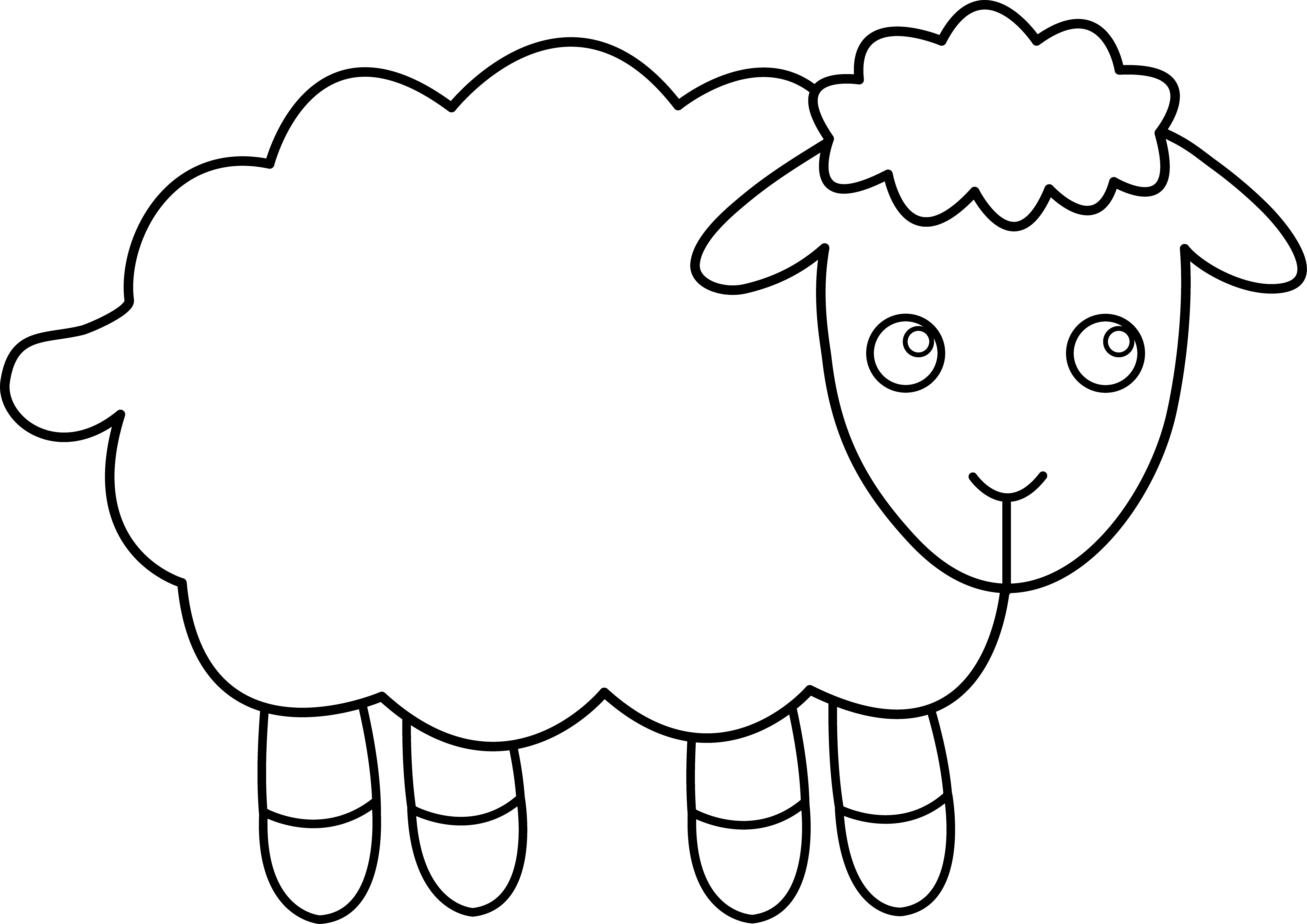 Baby Sheep Clipart | Clipart library - Free Clipart Images