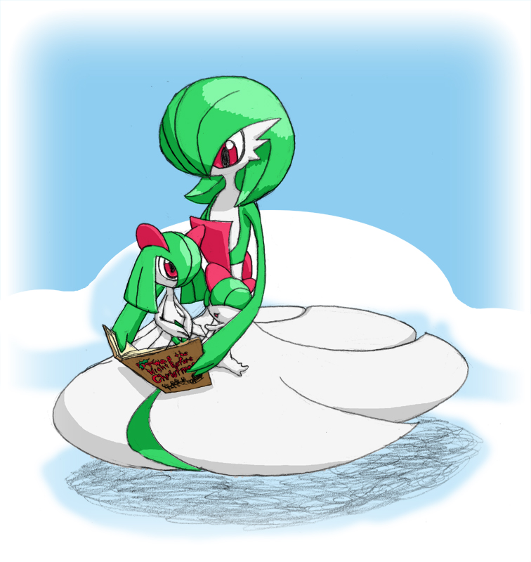 Clipart library: More Like Pokemon Christmas scene no. 12 by mew-