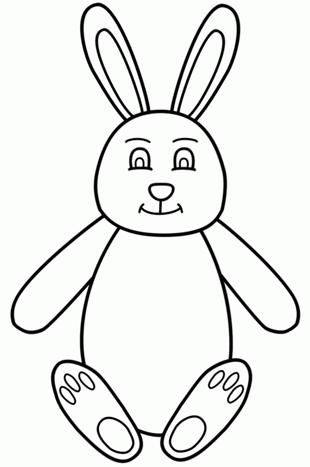 Bunny Coloring Pages Coloringmates Printable Easter 287101 Free