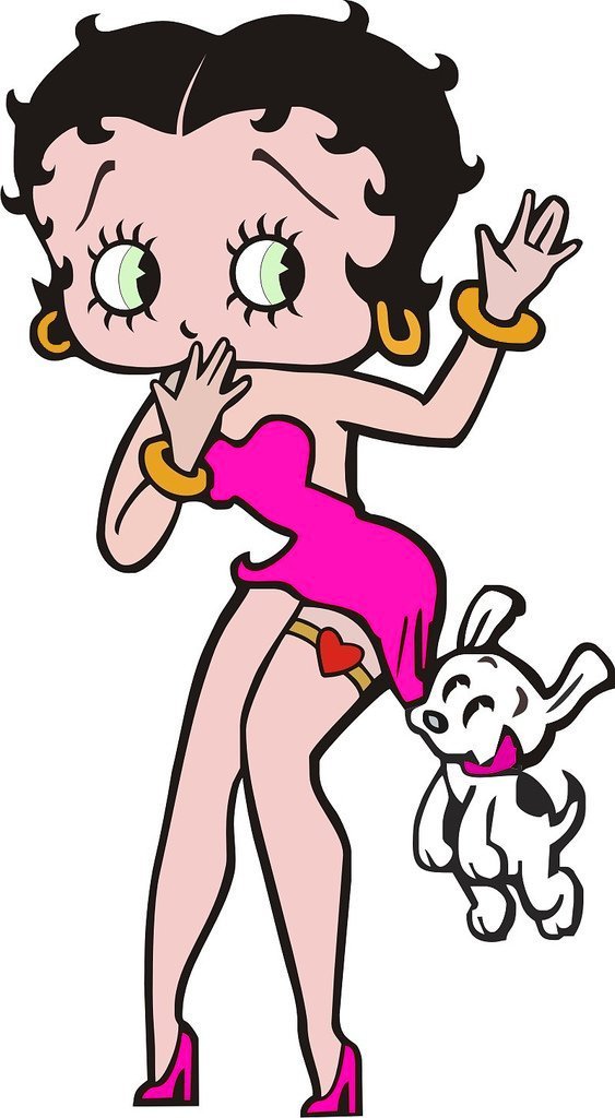 Betty Boop Pictures Archive: Betty Boop and Pudgy pictures