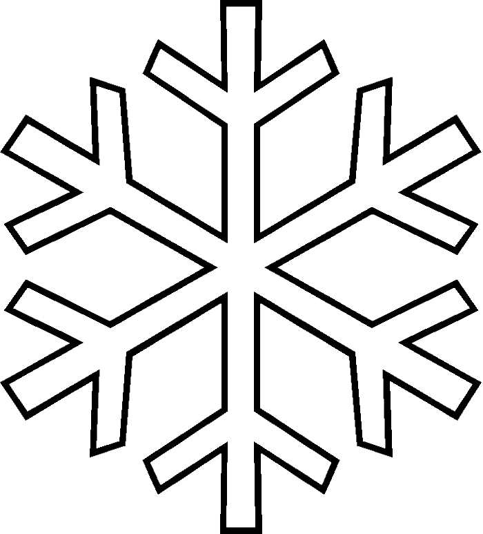 Photos Snowflake In The Winter Coloring Pages - Winter Coloring 