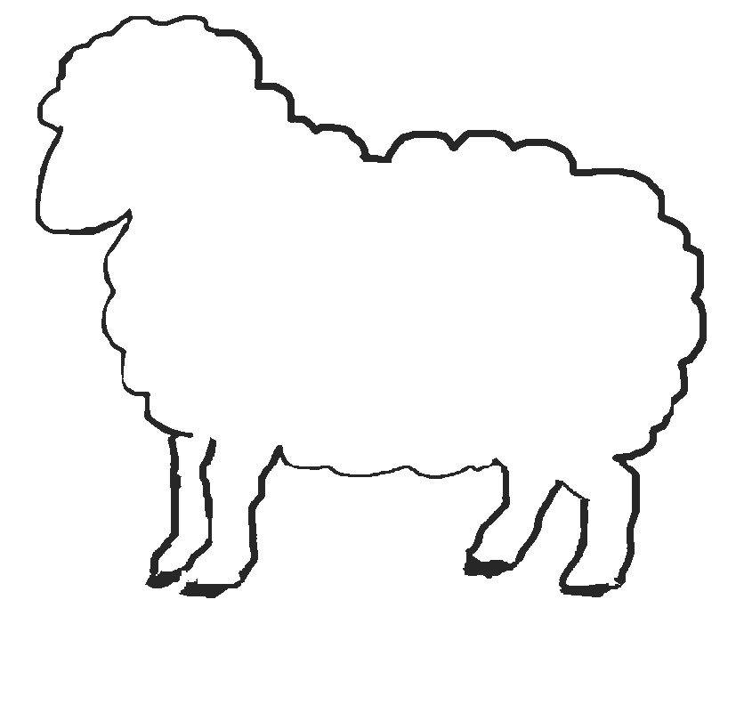 Free Sheep Outline Download Free Sheep Outline Png Images Free Cliparts On Clipart Library