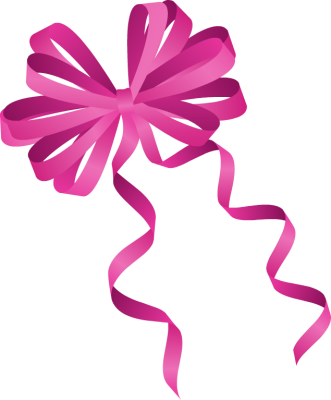 Pink Thin Ribbon Gift Bow - Free Clip Arts Online | Fotor Photo Editor