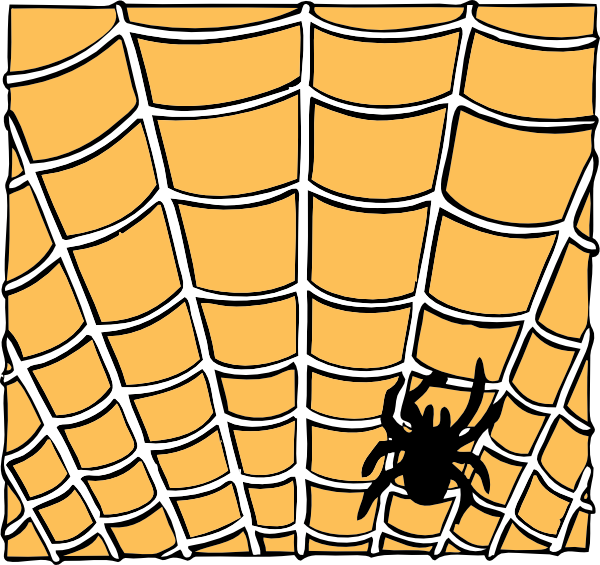 Cartoon Pictures Of Spider Webs - Clipart library