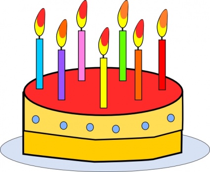 Birthday Cake Graphic - Clipart library