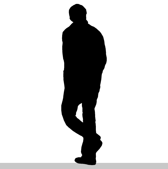 Silhouette Of Man - Clipart library