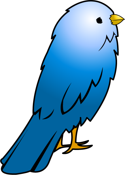 Free Clip-Art: Animals � Pets � Blue Bird