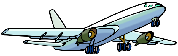 File:Airplane clipart - Wikimedia Commons