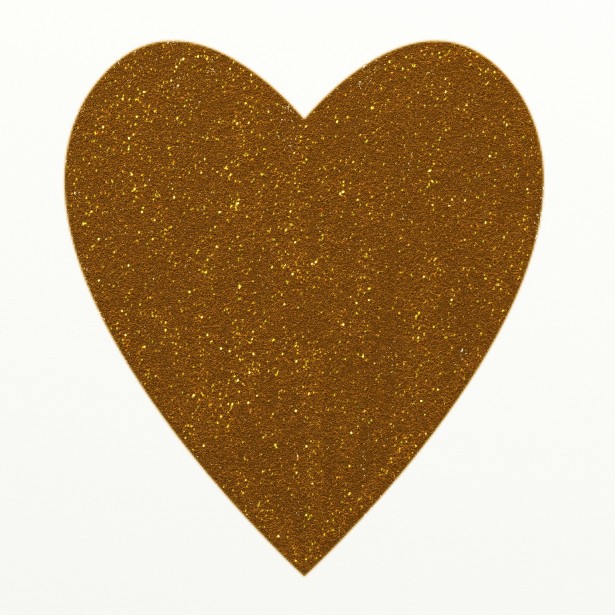 Gold Glitter Heart Clipart Free Stock Photo - Public Domain Pictures
