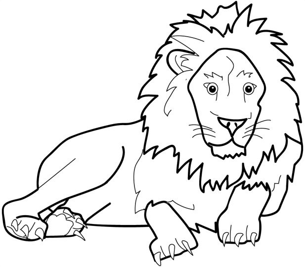 Lion Coloring Pictures | Disney Cartoons Wallpapers | Disney 