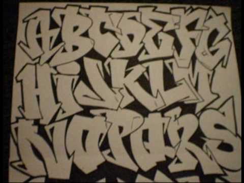 Graffiti Alphabet By WIZARD. - YouTube