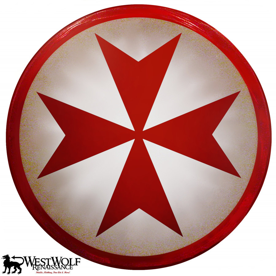 Medieval Heraldic Maltese Cross or Templar by WestWolfRenaissance