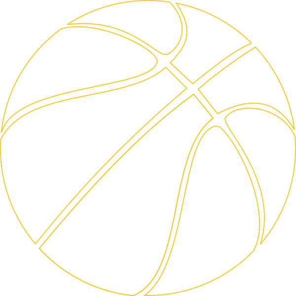 basketball outline image