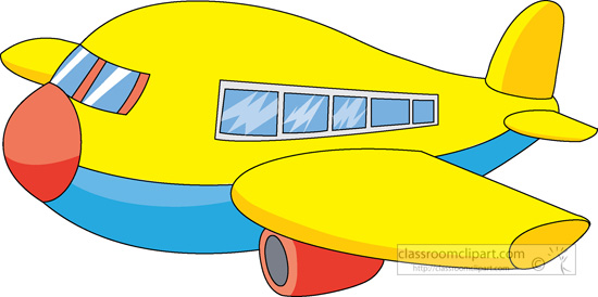 free clip art cartoon airplane - photo #50