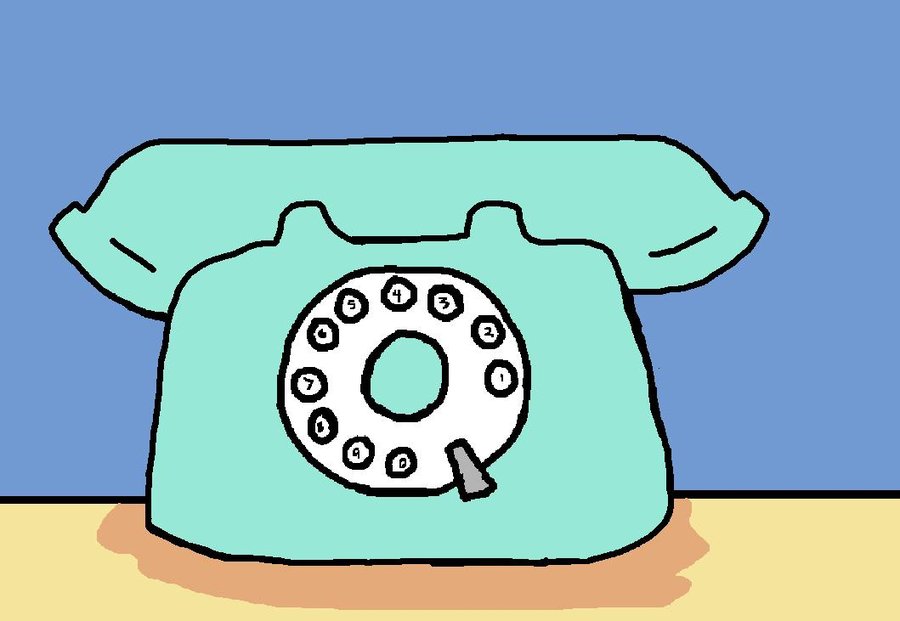Animated Ringing Phone Clipart