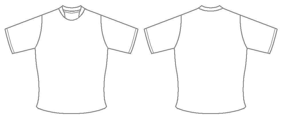 Design Your Own Blank Football Jersey Template