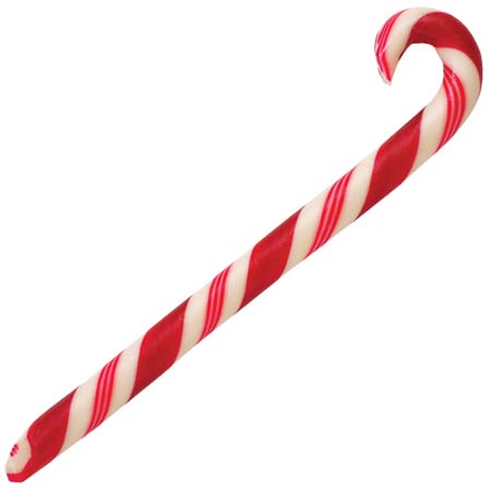 All Natural Peppermint Candy Canes (1 Doz.)