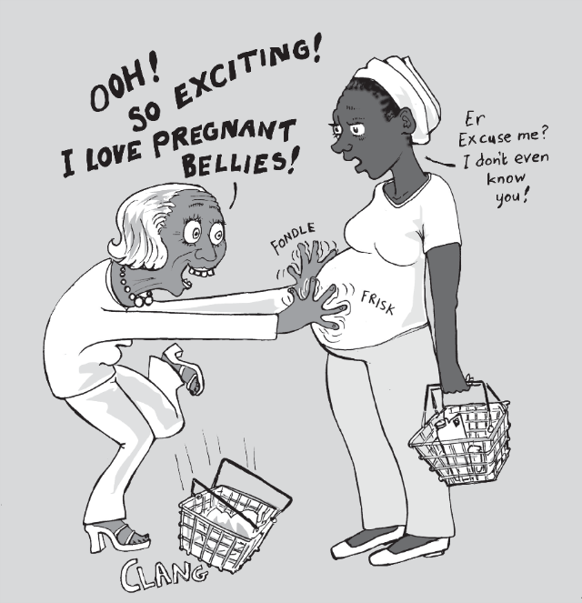 cartoon pregnant woman funny - Clip Art Library