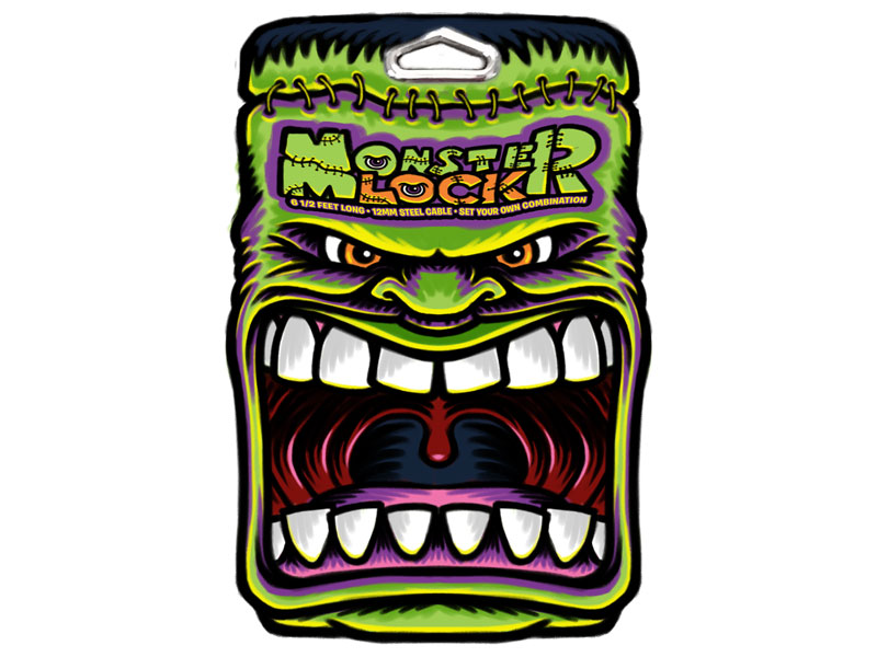Dribbble - Monster Lock: Frankenstein Monster Mouth Sketch by 