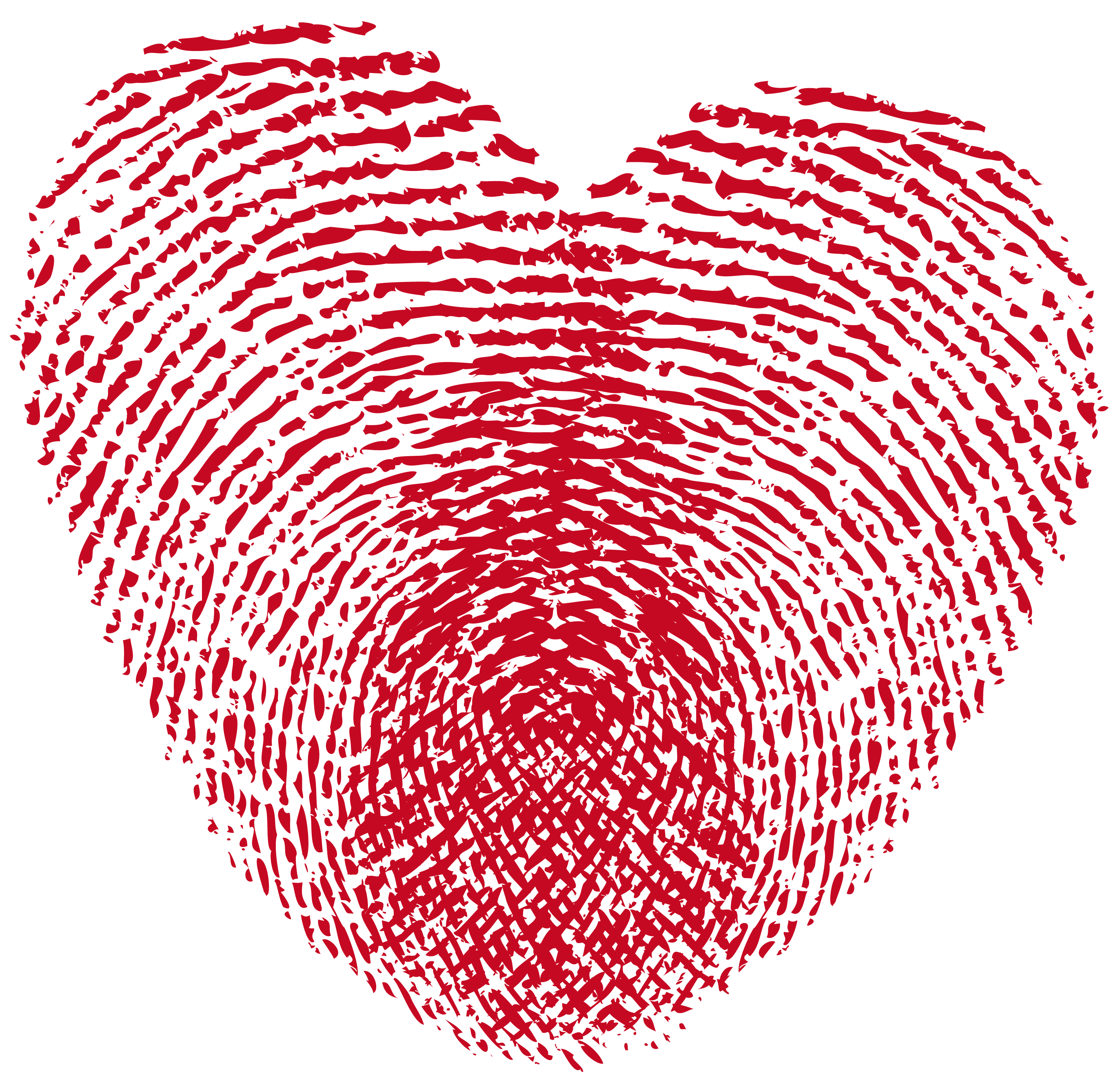 Heart Print PNG Clipart