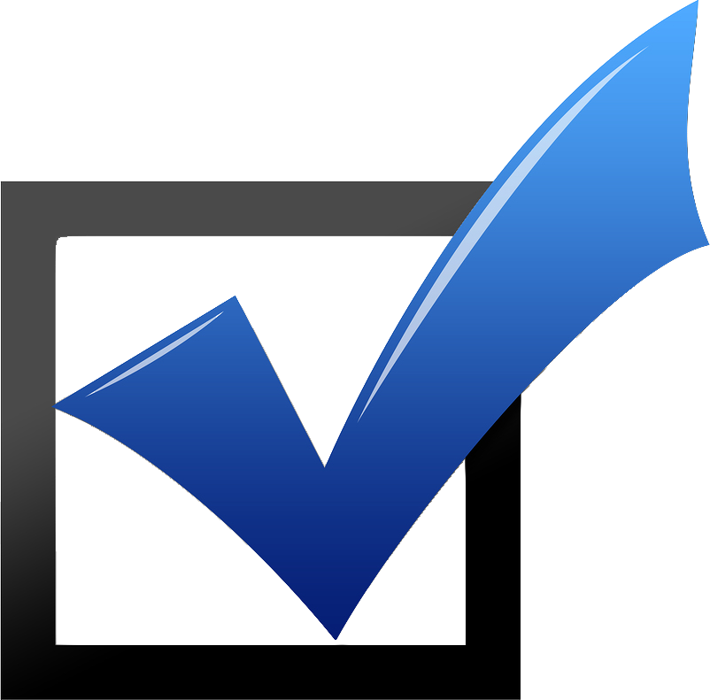 Free Blue Check Mark, Download Free Clip Art, Free Clip Art on Clipart