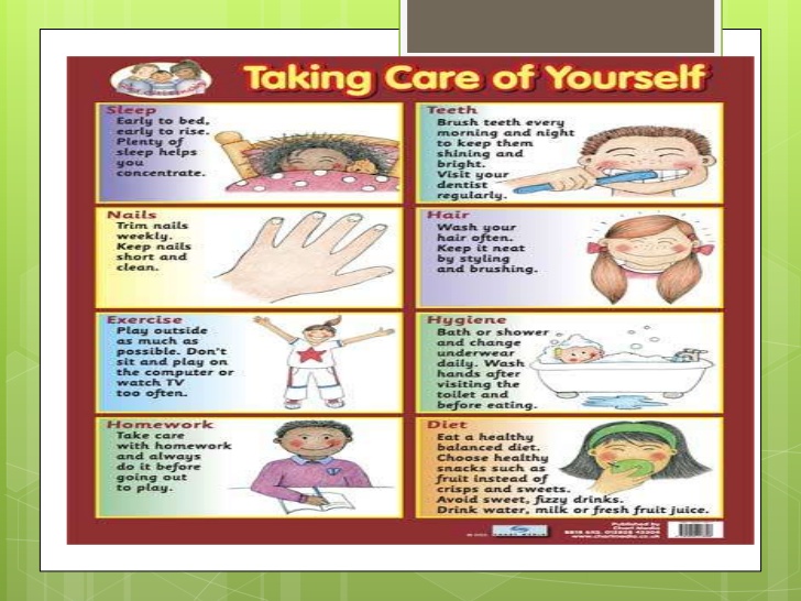 Personal Hygiene Chart Pictures
