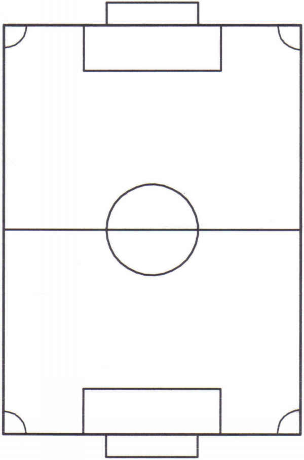 Printable Football Field Template