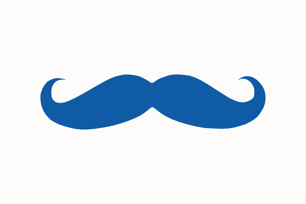 mustache clip art free download - photo #47