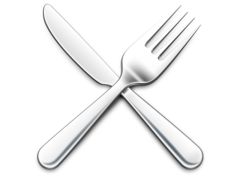 Dribbble - Fork  Knife by Wil Nichols
