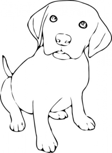 Image - Dog-clip-art-free-black-and-white.jpg - My Life on The 
