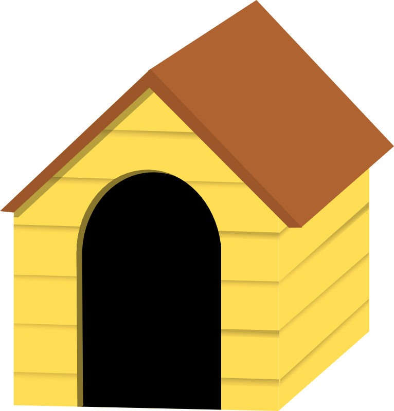 Clipart - Doghouse