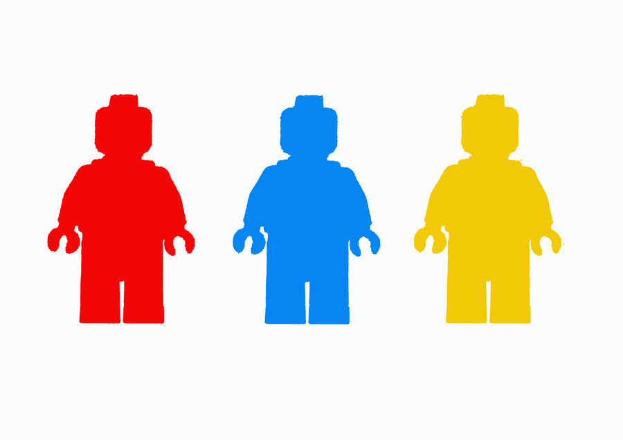 Lego Man Colour Silhouette by Jennatrixx on Clipart library