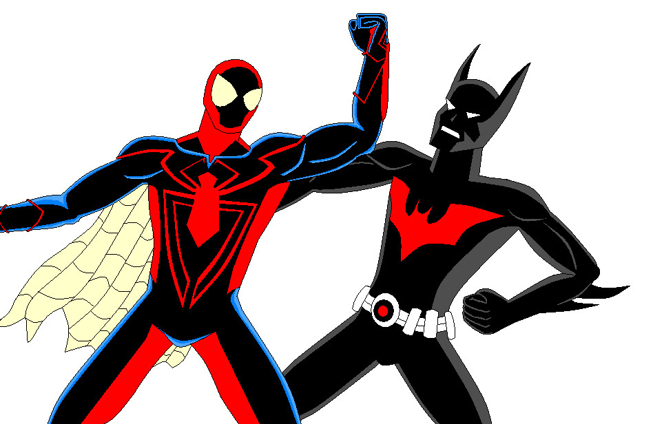 batman beyond spider-man 2099 by m7781 on Clipart library