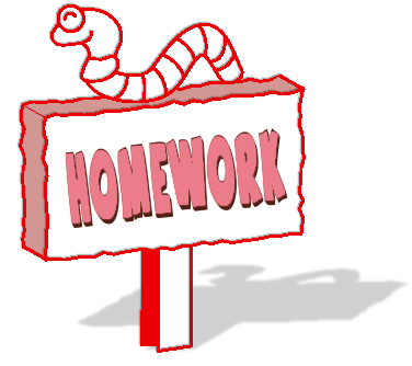 Free Homework Clipart - Public Domain Homework clip art, images 