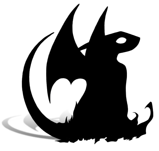 Dragon Silhouette by invisibledecoy on Clipart library