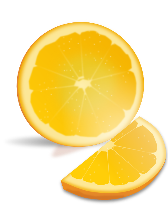 Free Sliced Oranges Clip Art