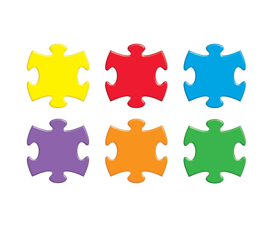 Puzzle Pieces Classic Accents Variety/pk | T