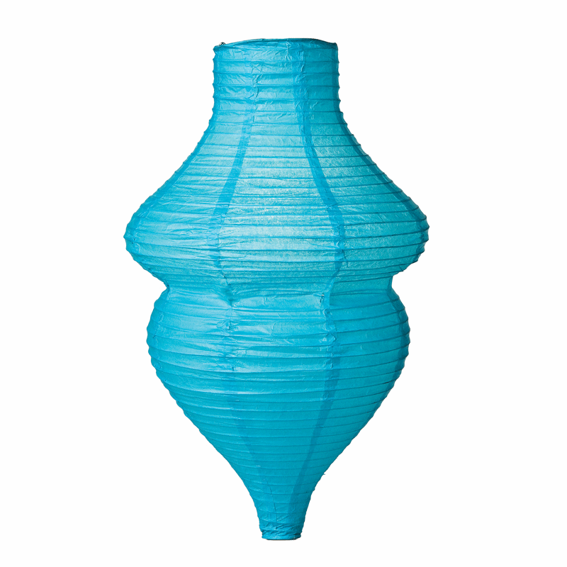 Beehive lantern turquoise - Lanterns - Paper decorations - Party 