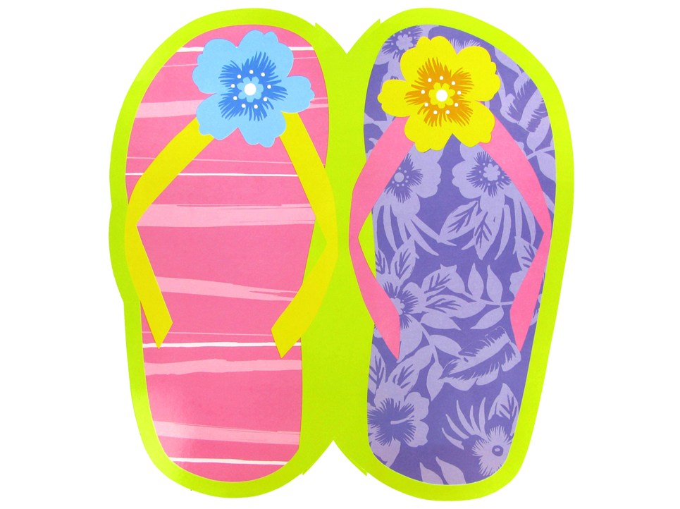 Bag-of-Chips Flip Flop Cut-Out | Shop Hobby Lobby