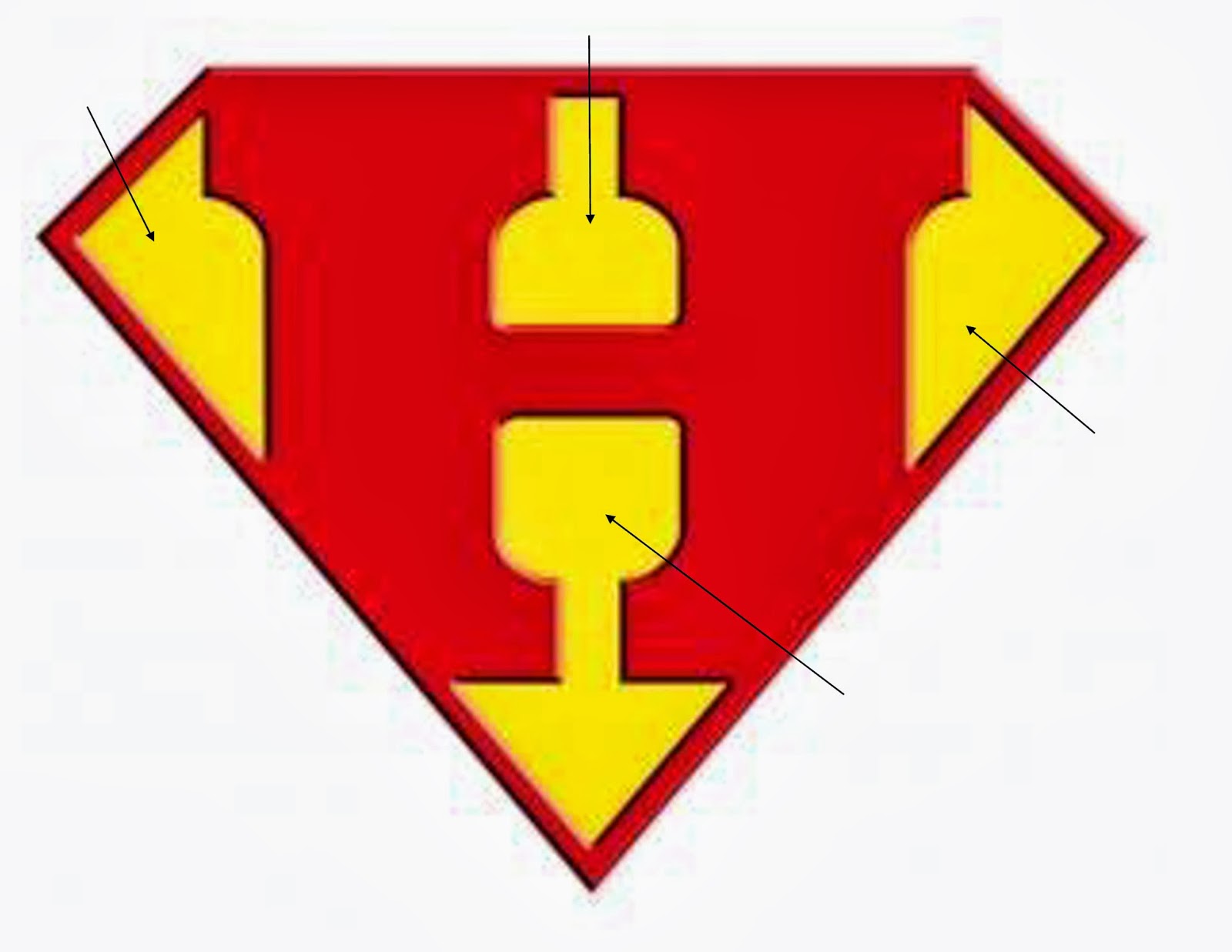Pix For  Superman Letter D