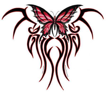 Free Butterfly Tribal Designs, Download Free Butterfly Tribal Designs png  images, Free ClipArts on Clipart Library
