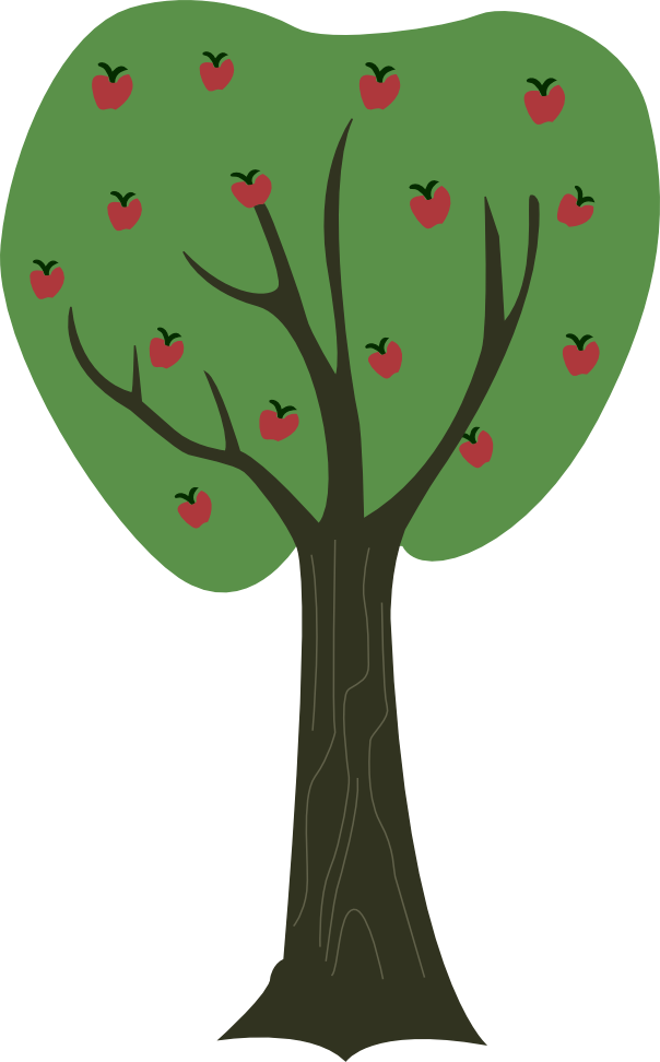 free clipart of apple tree - photo #34