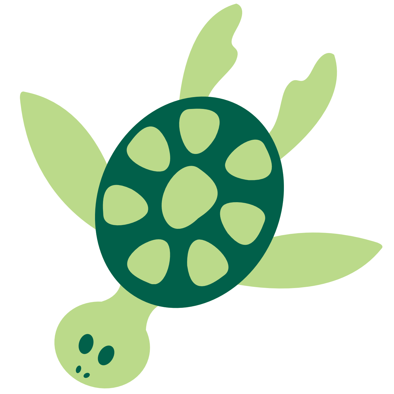 Cartoon Sea Turtle - Clipart library